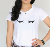 Eyelashes  T-shirt