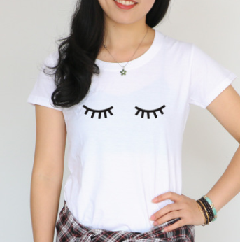 Eyelashes  T-shirt