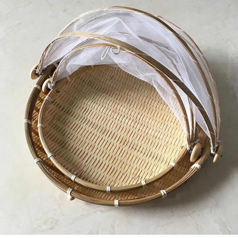 Handmade food storage bamboo
