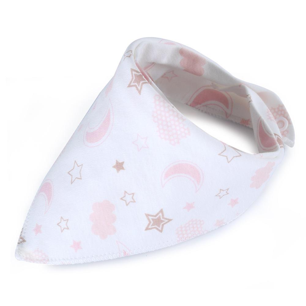10 styles Cotton triangle towel baby child cartoon saliva towel