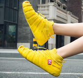 Running shoes, flying woven casual shoes