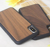 Wooden case TPU  | IPhone