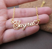 Collar Con Nombre Personalizado Para Mujer