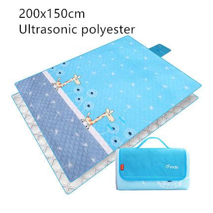 Leisurely Picnic Cushion Moisture-proof Cushion Outdoor Picnic Camp Beach Tent Cushion Waterproof and Thicker Lawn Cushion Picnic Cloth
