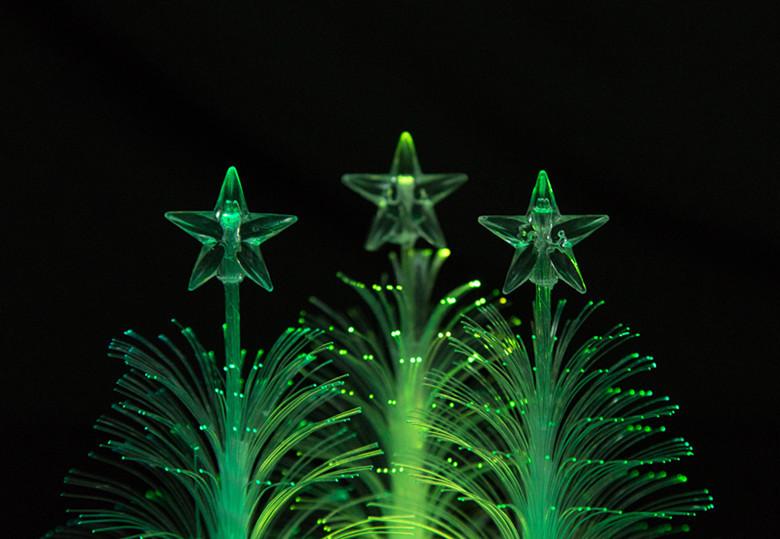 Fiber optic Christmas tree