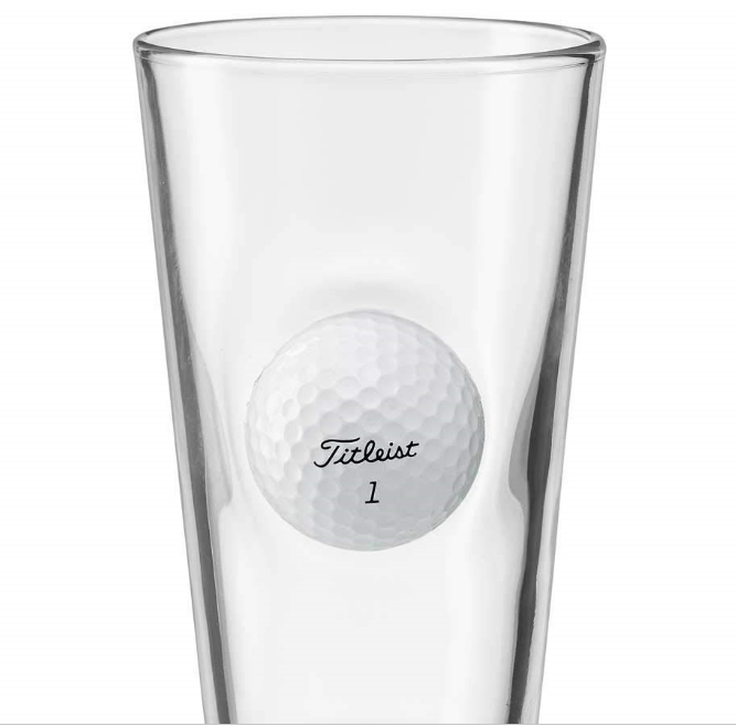 Golf Ball Beer Glass