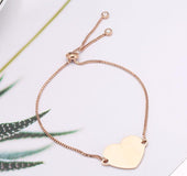 Heart telescopic bracelet