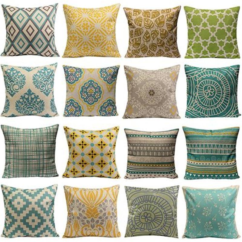 Line lattice pillow