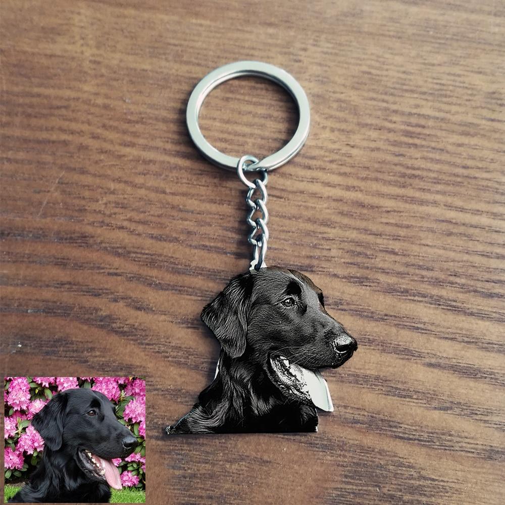 Dog Tag Key Chain