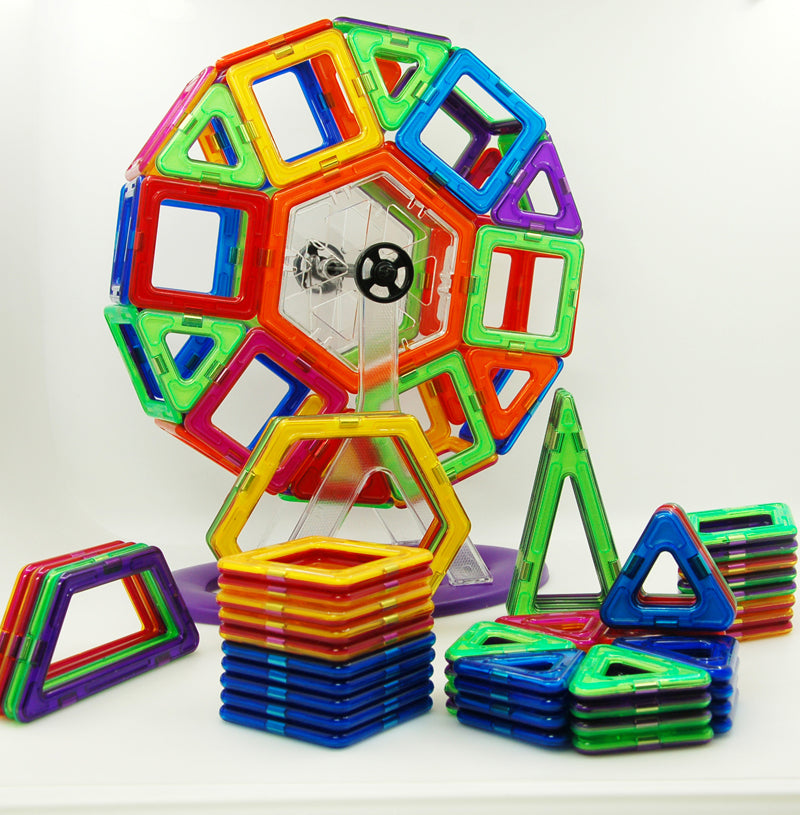 Blocks de triángulos magnéticos