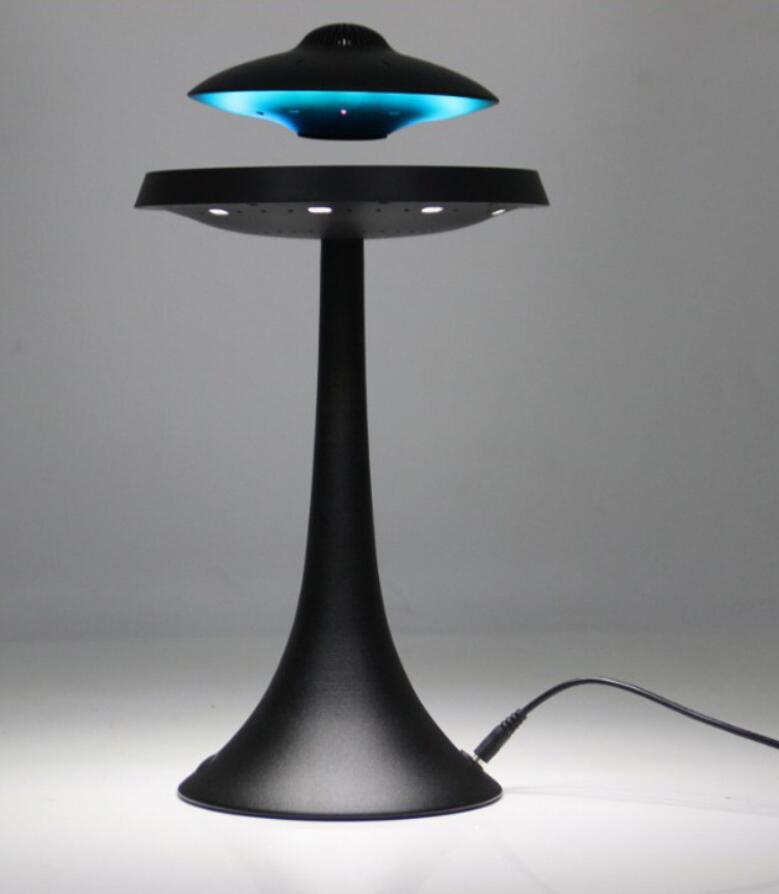 UFO Magnetic levitation bluetooth stereo Wireless charging Continue to life UFO sound Wireless bluetooth speakers Fashion lamp