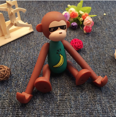 Mobile phone bracket monkey cute cartoon creative monkey phone bracket flat bracket desktop gift