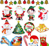 Christmas decoration aluminum film balloon