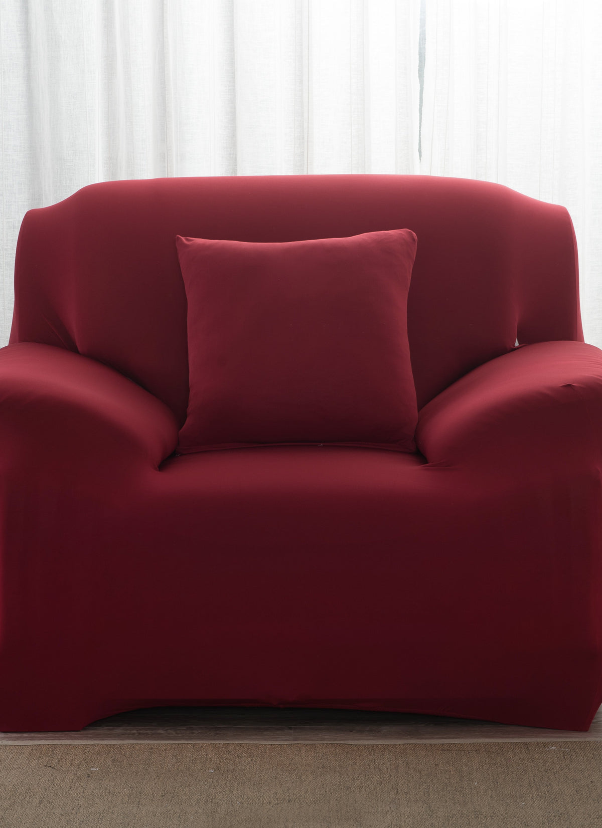 Solid Color Sofa Stretch Sofa Cover