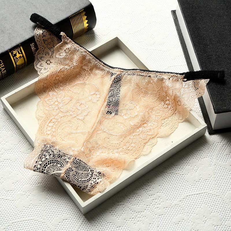 Lace trackless underwear