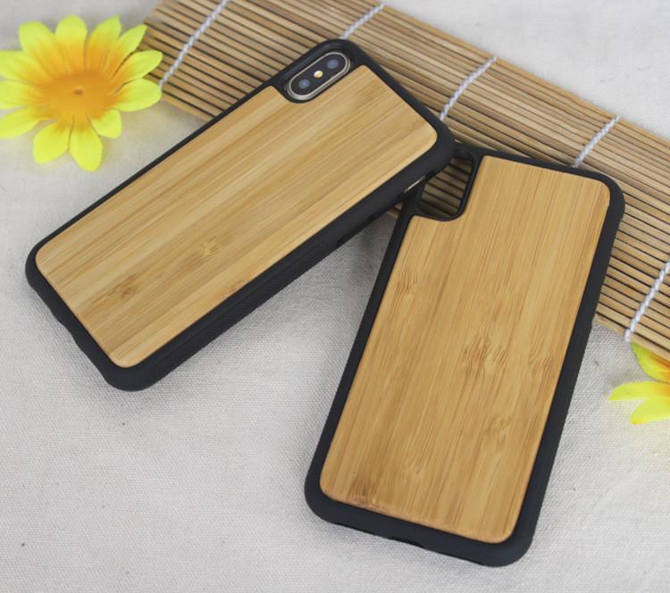 Wooden case TPU  | IPhone