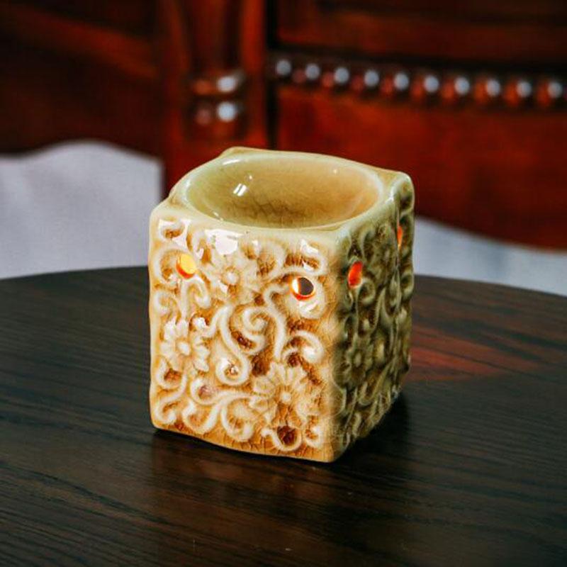 Vintage crack glaze aromatherapy stove