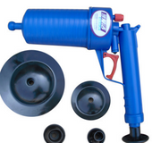 Pistola destapadora de cañerías a presión