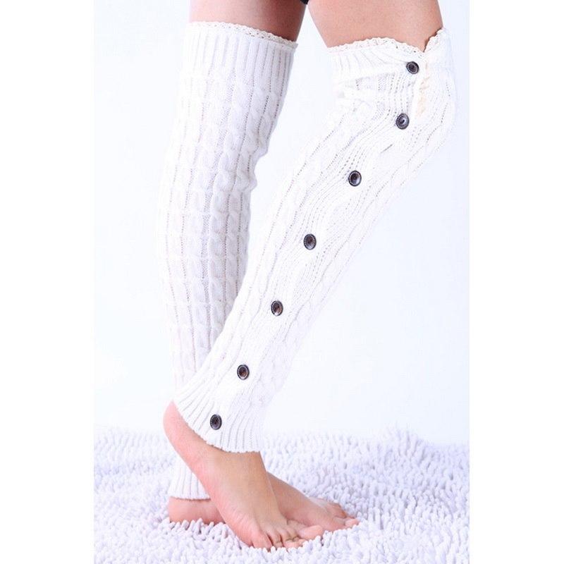 Lace Socks Twist Socks Leg Warms