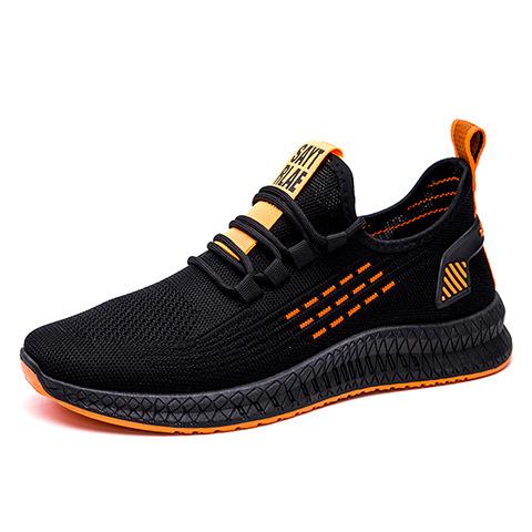 Men's sports shoes flying three bars casual men's shoes
