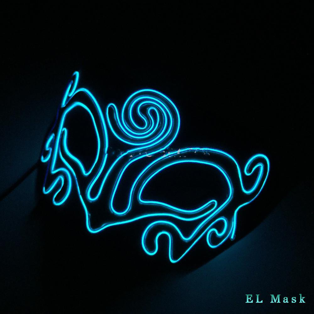 Party halloween EL glow mask
