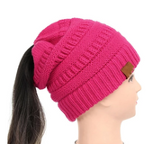 Women's Girl Stretch Knit Hat