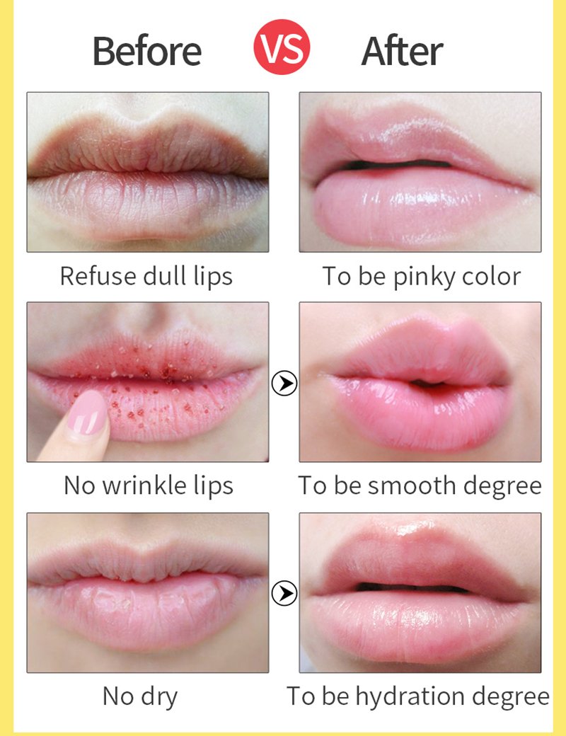 3.5g Shea Butter Lip Scrub Makeup Nourishing Moisturizing Lipbalm