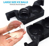 Creative big ice hockey stencil