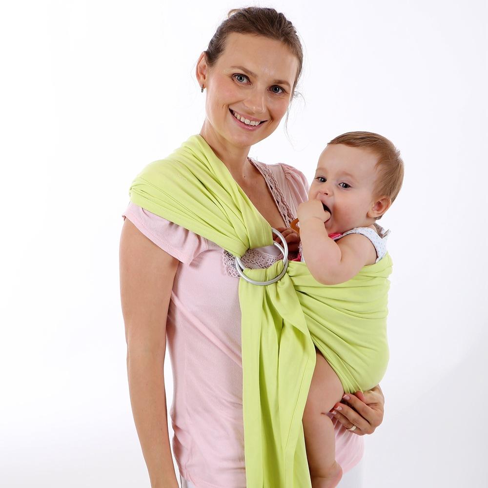 Mesh baby sling strap