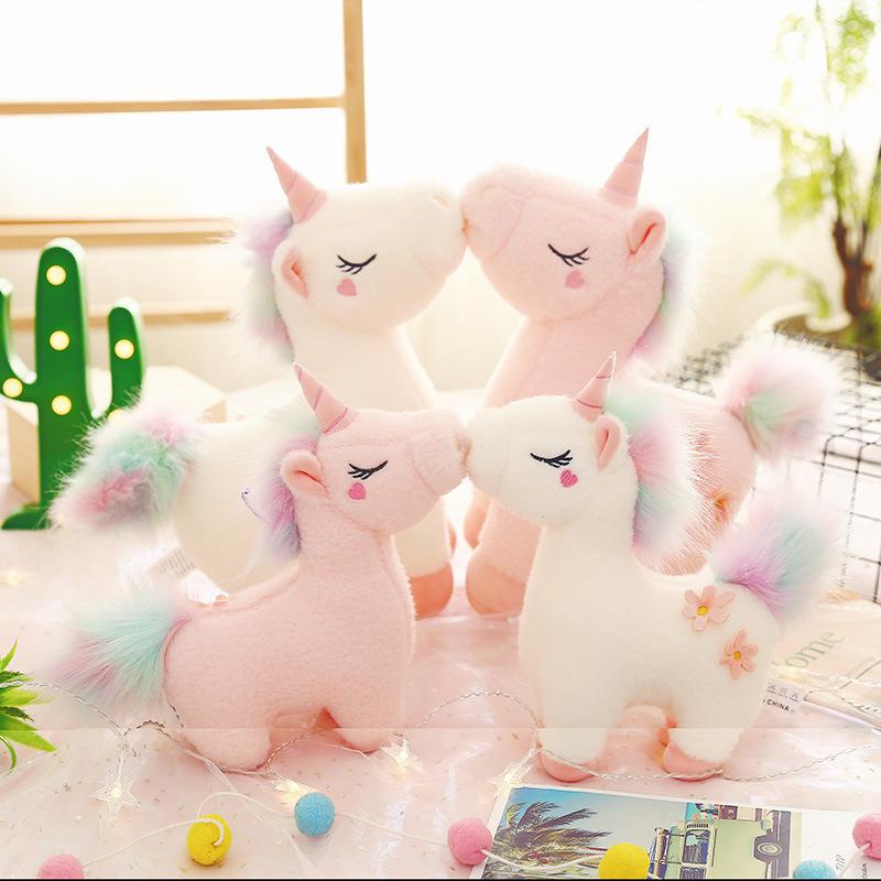 Plush unicorn toy