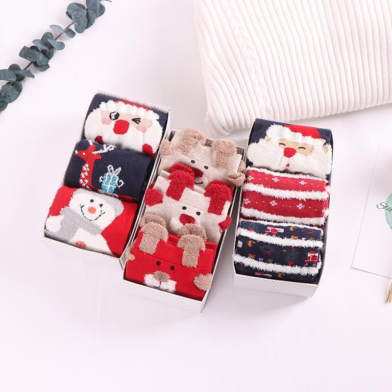 Ladies boxed Christmas stockings