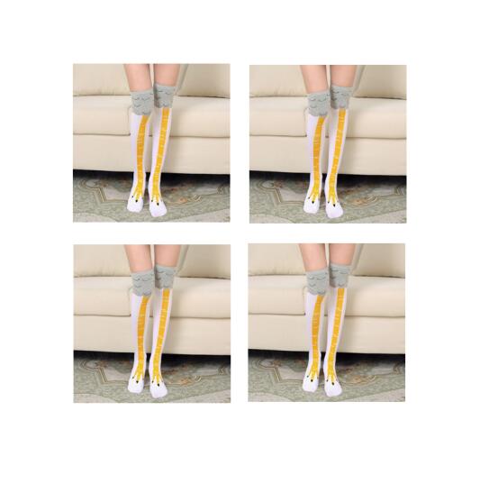 Thin leg socks pile socks