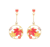 Maple earrings