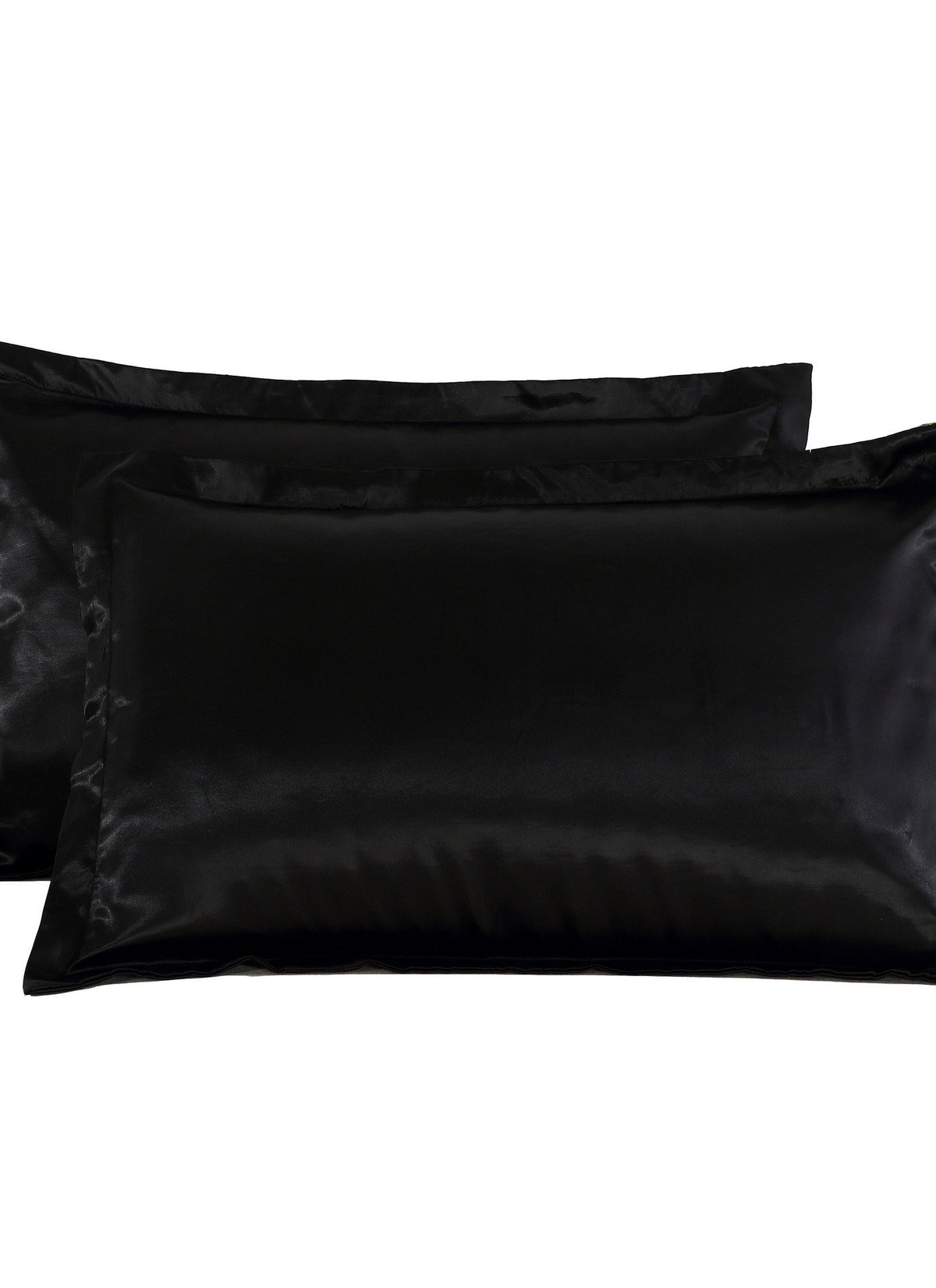 Pure color silk single pillow case