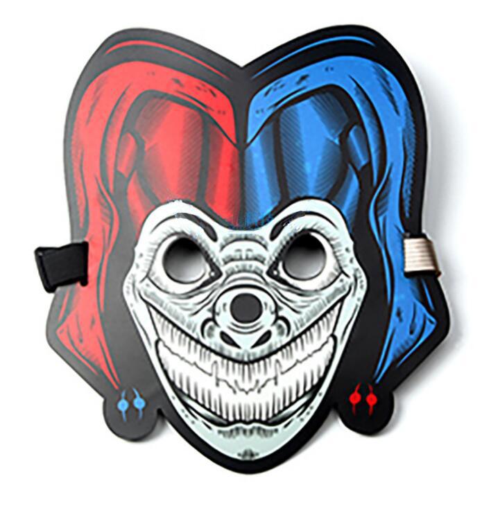 Design Sound Activated Halloween EL Party Mask