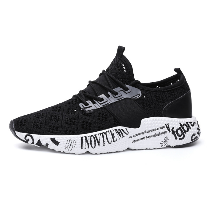 n Running Shoes for Men Trainers Telescopic rope Soft Bottom Mesh Sneakers Shoes Men