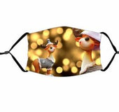 Christmas deer digital printing mask