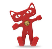 New car creative cartoon mobile phone bracket buckle silicone luckycar air outlet one-hand operation wholesale