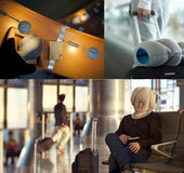 Portable creative travel pillow