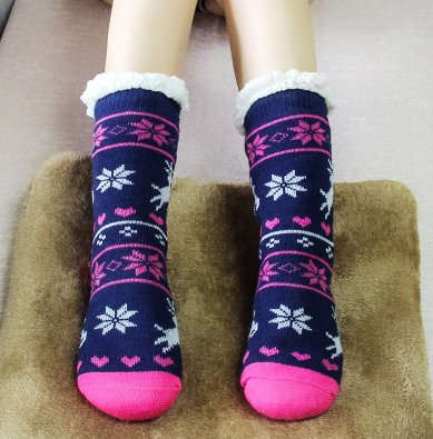 Non-slip adult floor socks