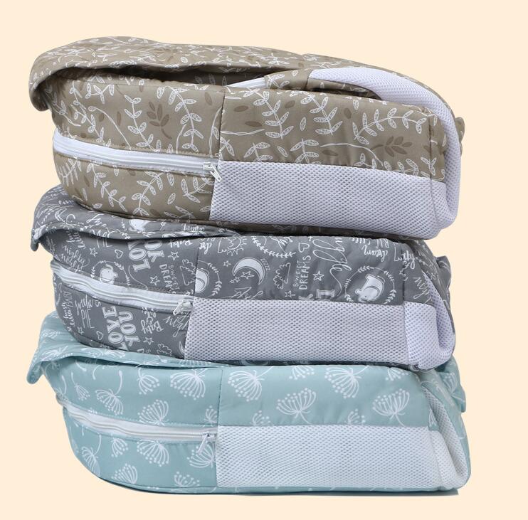 Crib bed diaper table with music portable sleeping basket