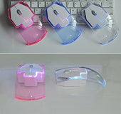 Creative Ultra-thin Transparent 2.4GHz Wireless Optical Luminous Mouse for PC Laptop