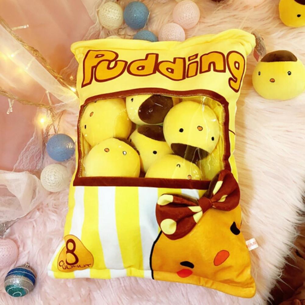 Chicken pudding rabbit pillow toy