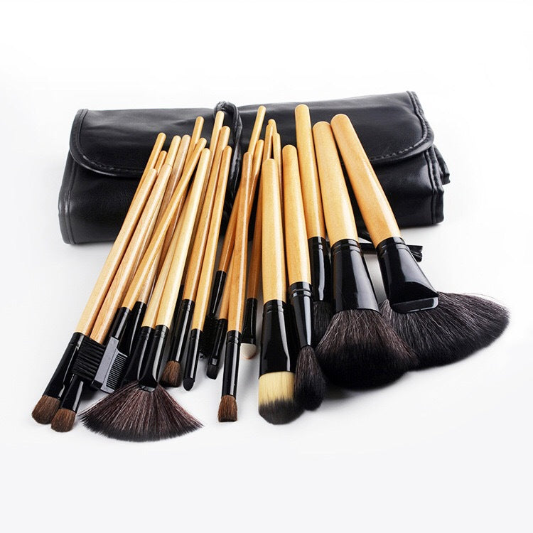 24 pinceles rama maquillaje pincel
