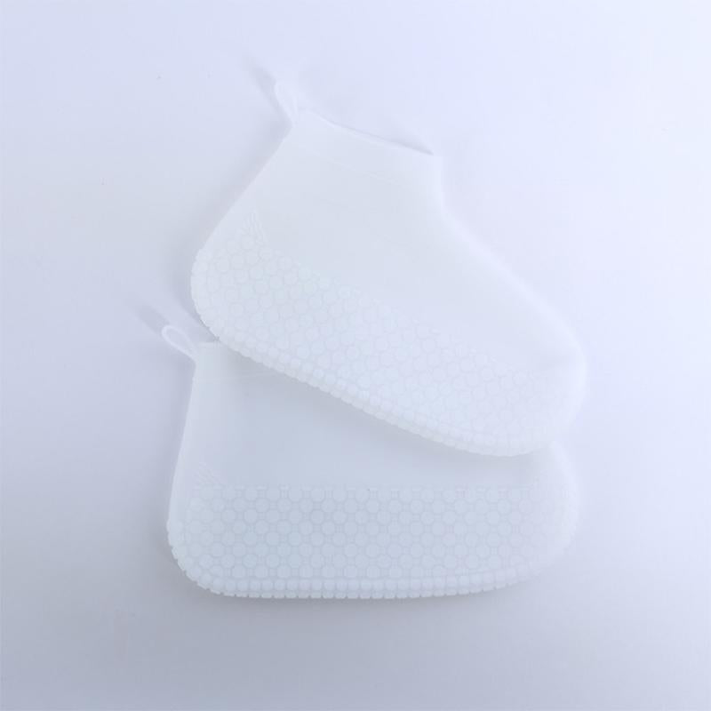 Silicone Waterproof Rainy Rain Boots Cover Slip