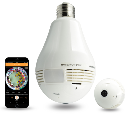 Light bulb camera