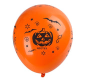 Halloween decorative balloon 12 inch thick latex balloon