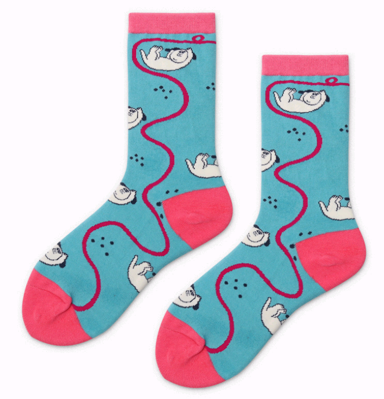 Animal tube socks