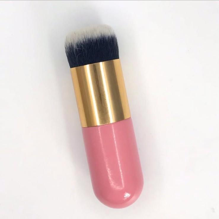 Makeup brush powder
