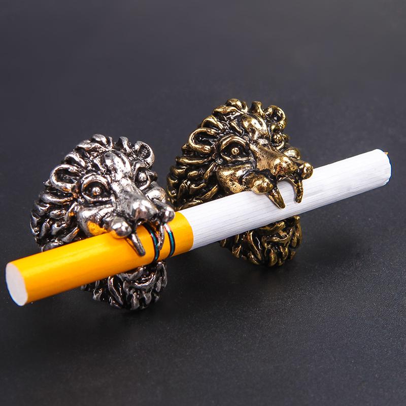 Smoking Ring Creative Ring Lion King